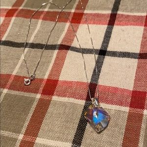 Aurora Borealis Swarovski Crystal Cosmic Pendant